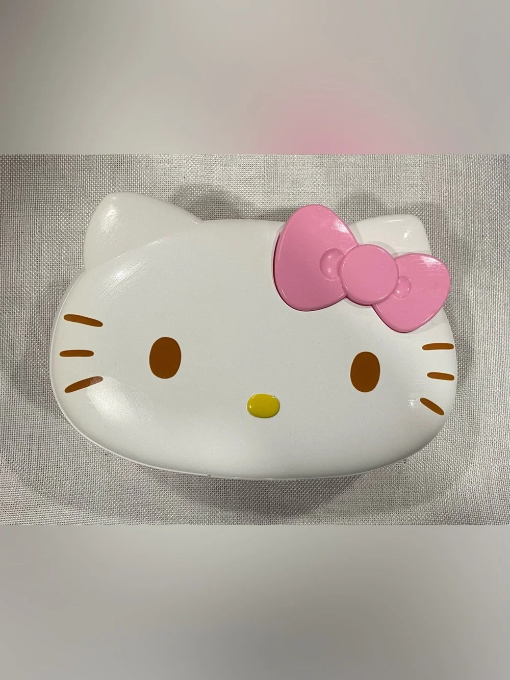 Sanrio Hello Kitty Wet Tissue Wipes Reusable Box - From Japan
